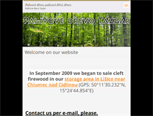 Tablet Screenshot of palivovedrevotazlar.cz